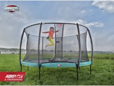 Батут Berg Champion 430 Green + захисна сітка Deluxe
